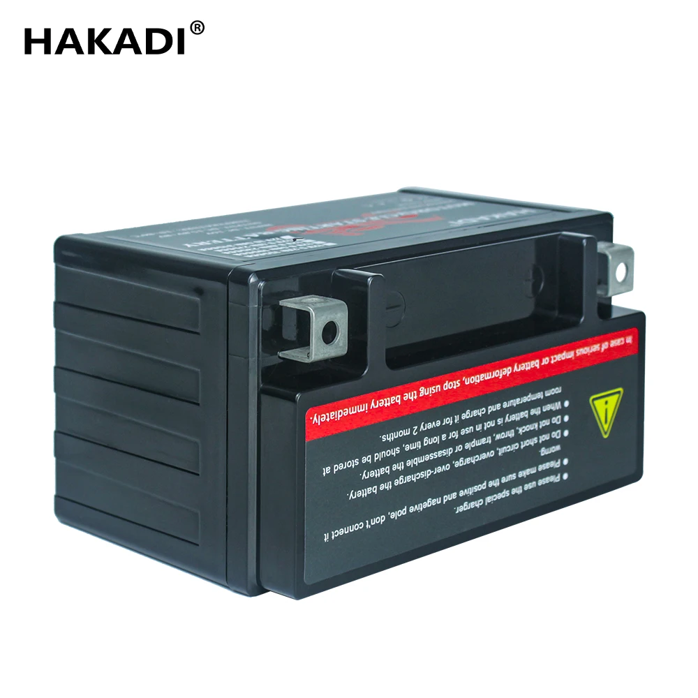 HAKADI 12V 9.1Ah Sodium-ion Rechargeable Battery Pack For Jump Starter Power Supply 275CCA Motor 3000+ Cycle Life