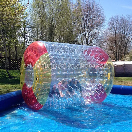 Outdoor Customization Human Hamster Lake Inflatable Water Walking Roller Wheel For Sale