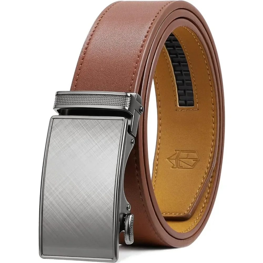 Zitahli Belt Men, Ratchet Belt Dress with 1 3/8