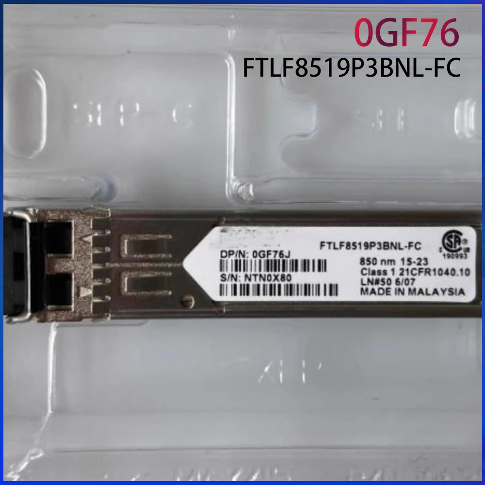 

FTLF8519P3BNL-FC SFP-10G-SR-85C для оптического модуля Dellemc 0GF76J Multimode 850nm