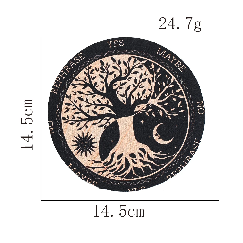 Diatomite Coaster Display Stand Tree of Life Absorbent Cup Coasters Drink Coffee Placemats YOGA MEDITATION Home Kitchen Decor