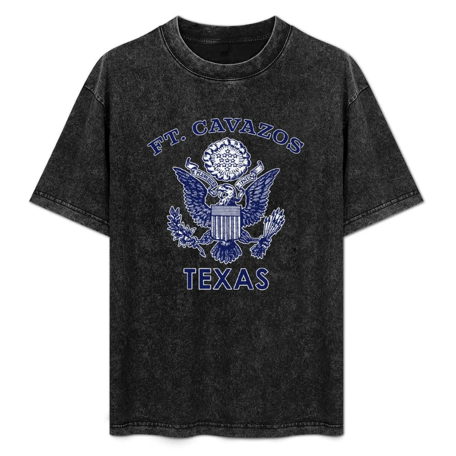 

Texas Fort Cavazos T-Shirt vintage plus sizes mens clothing