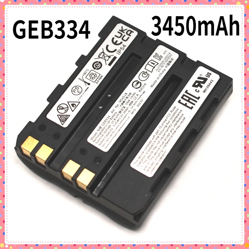 GEB334 Battery for Lei ca CS20 Data Controller and LS15/10 Digital Theodolite Replacement GEB333 GEB331 Li-ion Battery 3450mAh