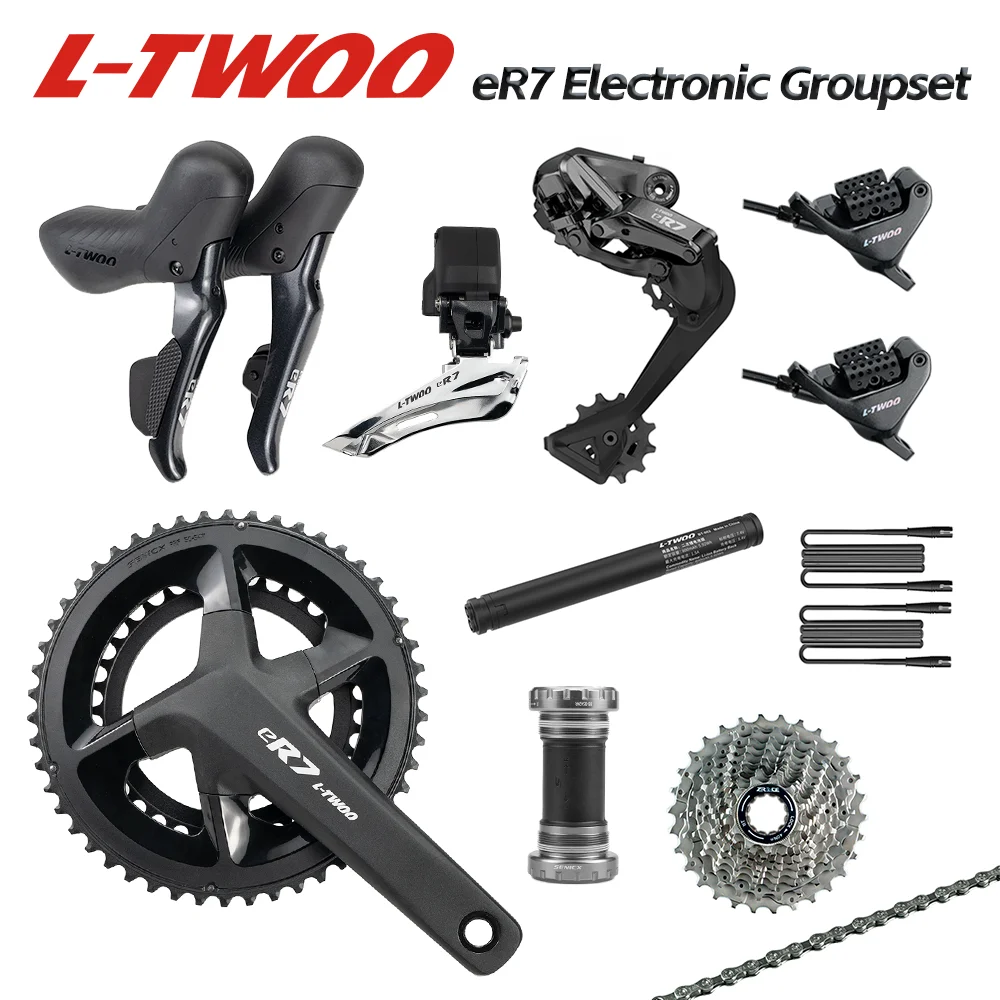 

Электронная группа LTWOO eR7 для шоссейного велосипеда, 2x12 скоростей, аксессуары для компонентов велосипеда