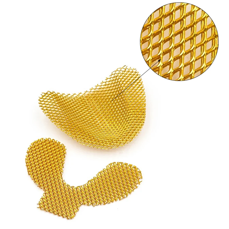 10/20 Pcs Pendant Reinforced Mesh Tray Reinforced Mesh Dental Impression Metal Mesh Tray