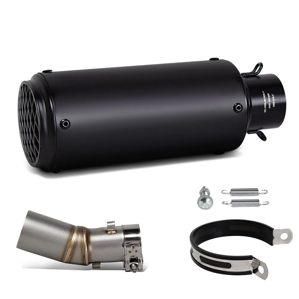 450SR Exhaust Slip on Line Project Muffler for CFMOTO 450SR 450SS 450NK 450 SR SS NK 2022-2026 Moto Middle Link Pipe Racing Kit