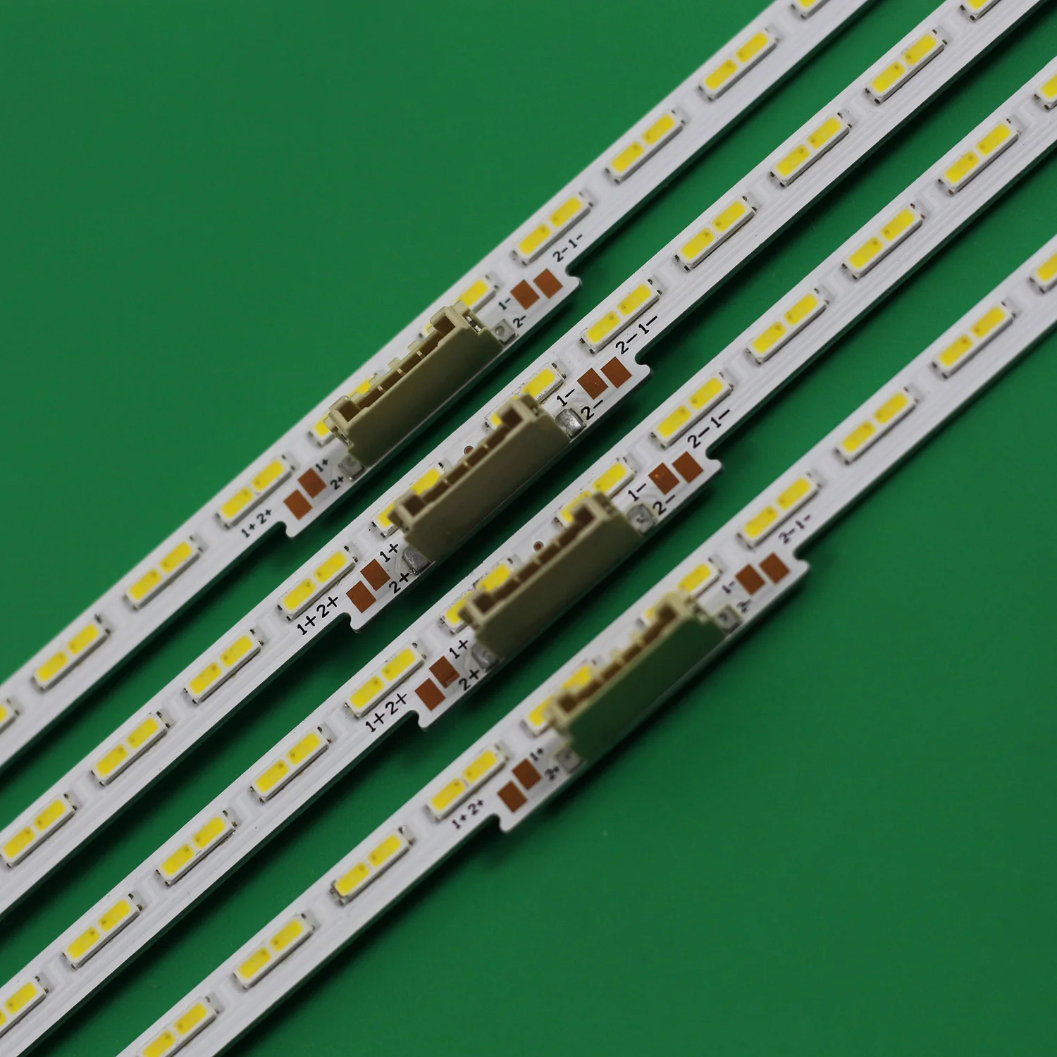 Strip lampu latar LED untuk Samsung UN75AU8200 BN96-52594A UN75AU8000 UA75AU8000 UE75AU8000 LM41-01046A/C 75AUBK