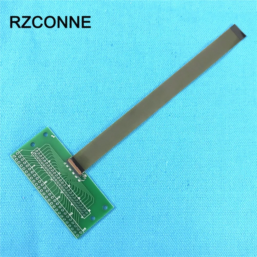 39Pin Connector 2.0mm 2.54mm cable to 0.3mm Pitch DIP FPC LVDs MIPI Adapter with FPC Flexible Flat Cable 60mm-200mm choose