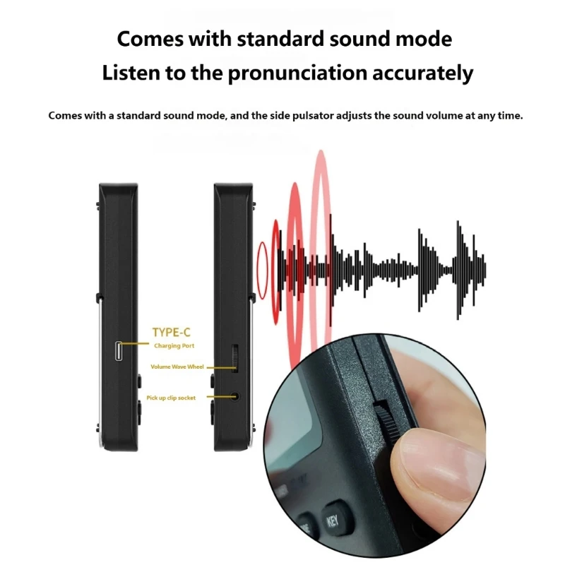 Brass Instrument Tuner Rechargeable Metronome Tone Generator Tuners Enduring