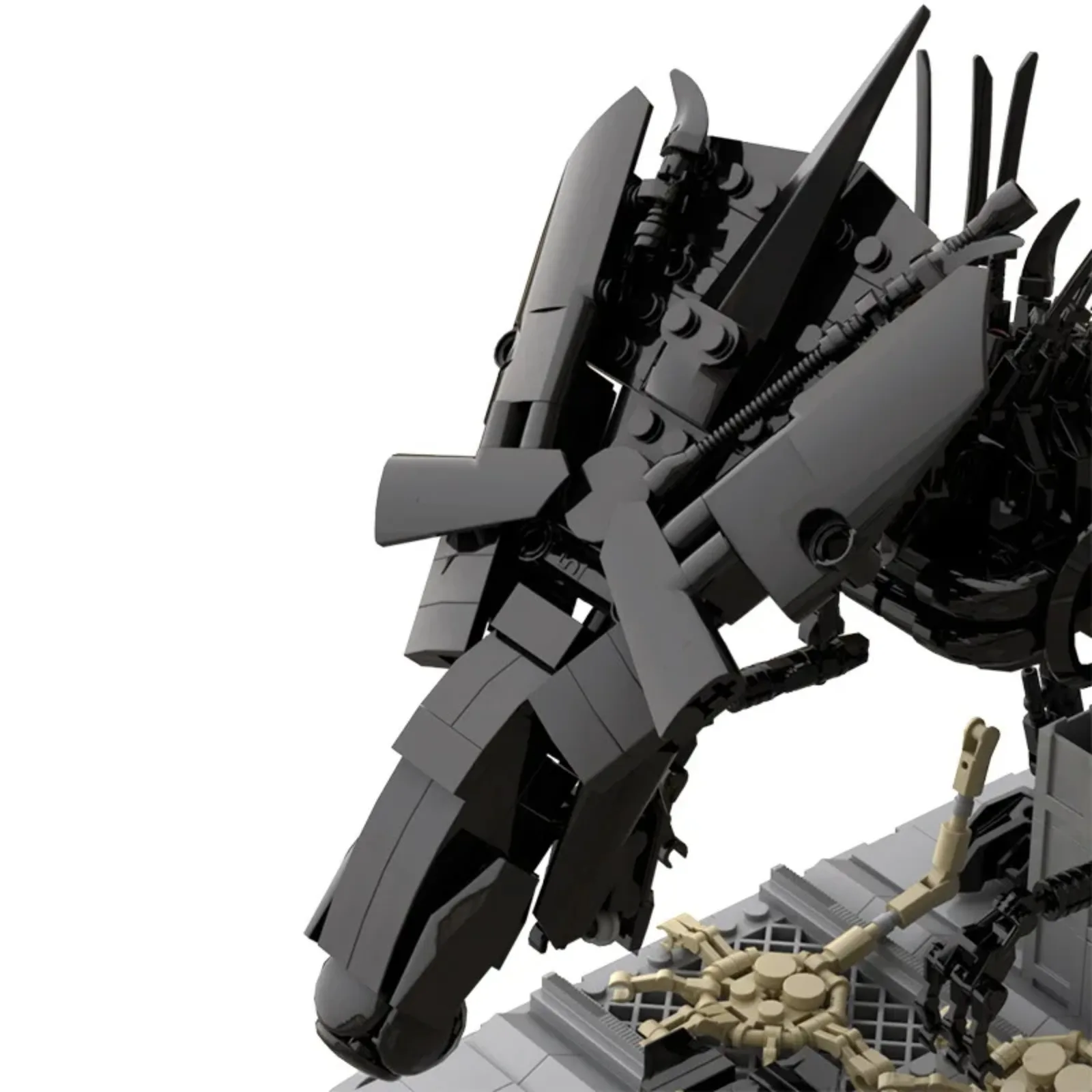 

Classic Movie Monster Queen Building Blocks Toy Horror Creature Assembly Bricks Model Halloween Gift for Fans and Adults