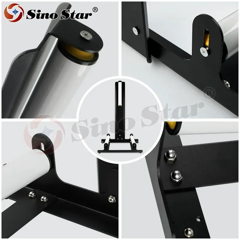 Black Car Detailing Tire Cleaner Stand for Wheel Coating, Polishing & Wheel Wash SP00343