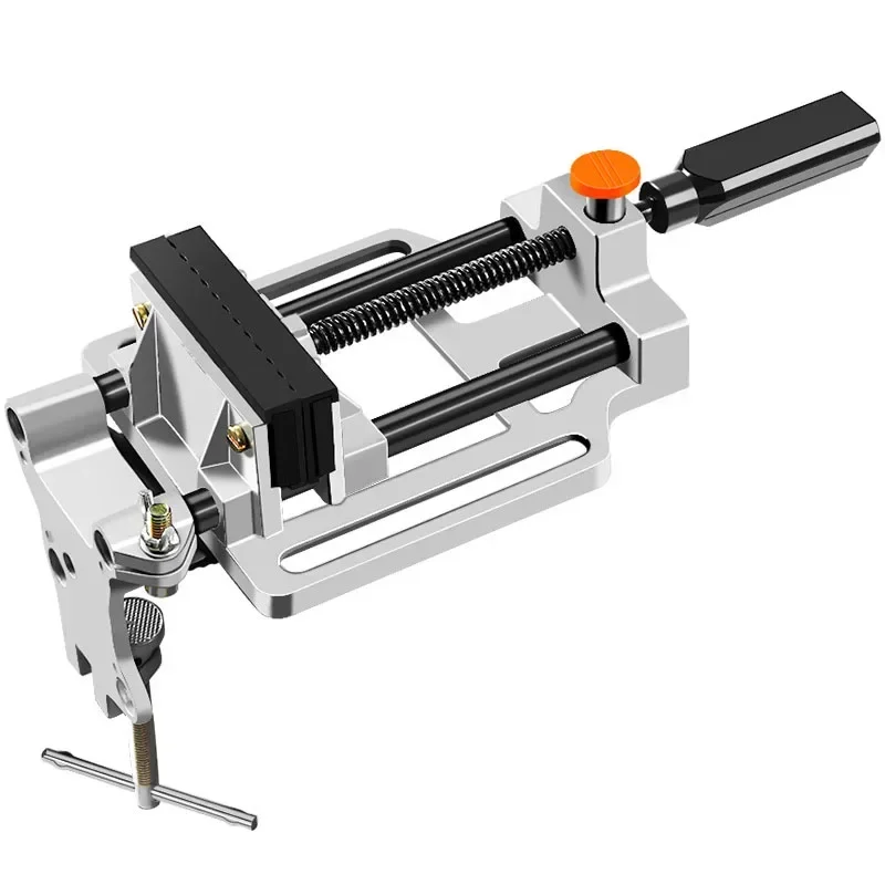 New 220v New Small Bench Pliers Bench Vise Mini Workbench Household Clamp Flat Mouth Pliers Multi-function Clamp Pliers