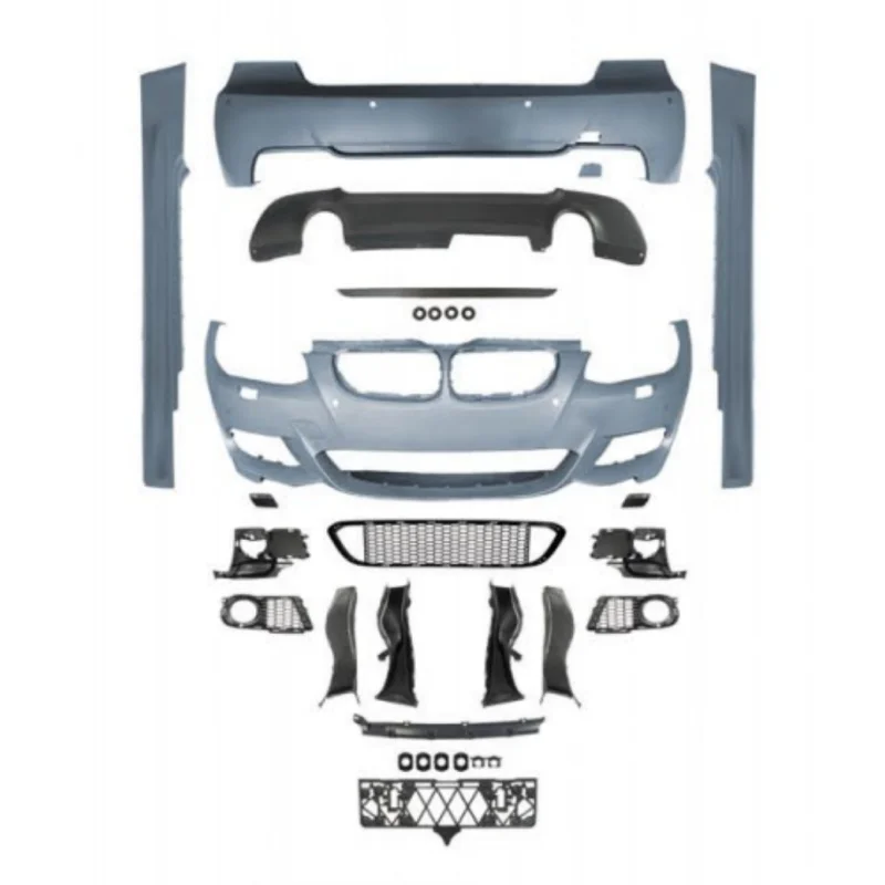 

10-13 E92 Coupe - Tech Full Body Kit With Fog Lights - High - Quality ABS Material OEM