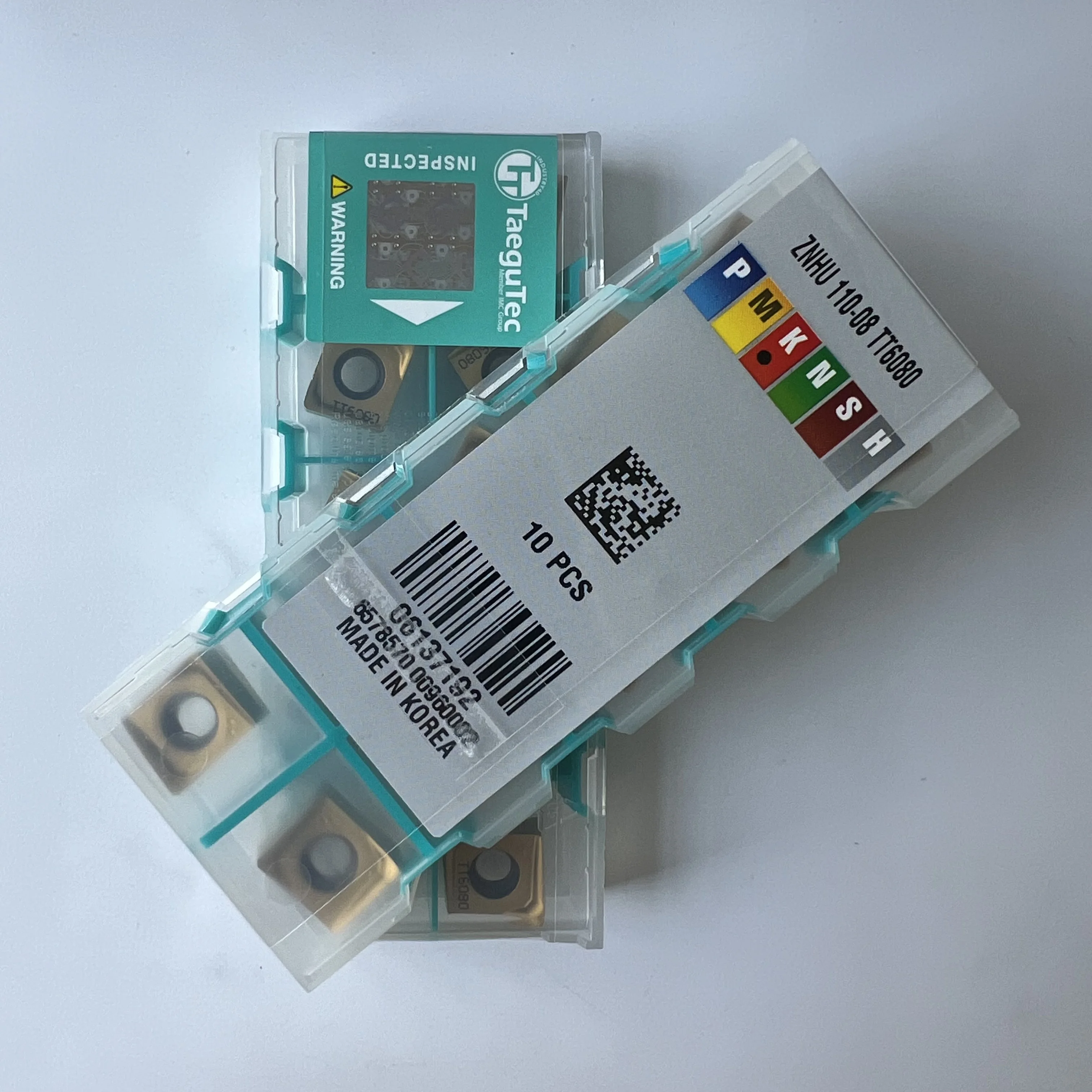 ZNHU110-08 TT6080 / Original carbide blade 10 Pcs