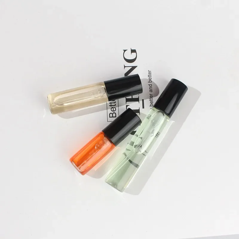 10pcs 2ml 3ml 5ml Bayonet Spray Bottle Portable Empty Clear Perfume Bottle Glass Sample Mini Travel Cosmetic Container Wholesale