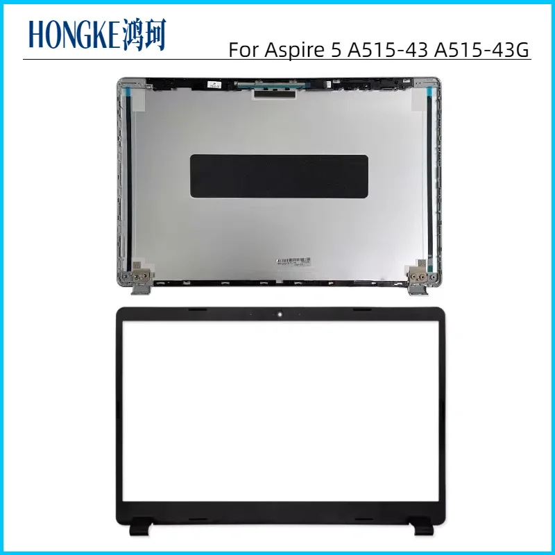 

Запасной чехол для Aspire 5 A515-43 A515-43G A515-52 A515-52G, задняя крышка ЖК-дисплея, верхний корпус/передняя панель (серебристый) 15,6 дюйма