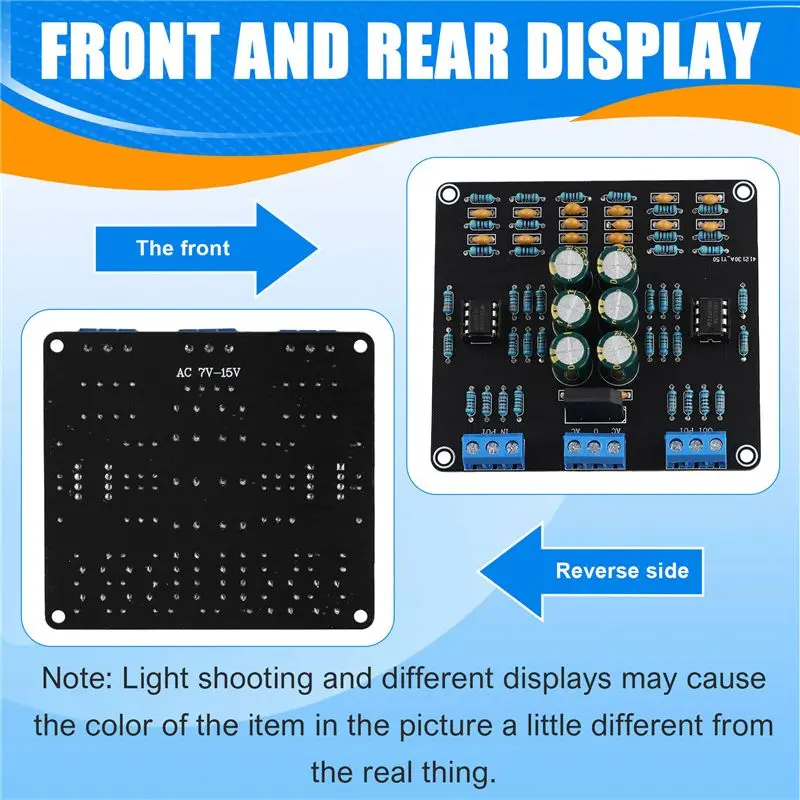 【HOT A69Z!】Hifi Preamplifier Board Hifi Power Amplifier Accessories Power Amplifier Preamp Tuning Board Front Panel