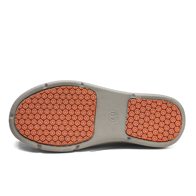 Unisex Kitchen Chef Shoes Slip On Waterproof Oil-Proof Kitchen Chef Clogs Non-slip Resistant Work Shoes For Cook Size 36-45