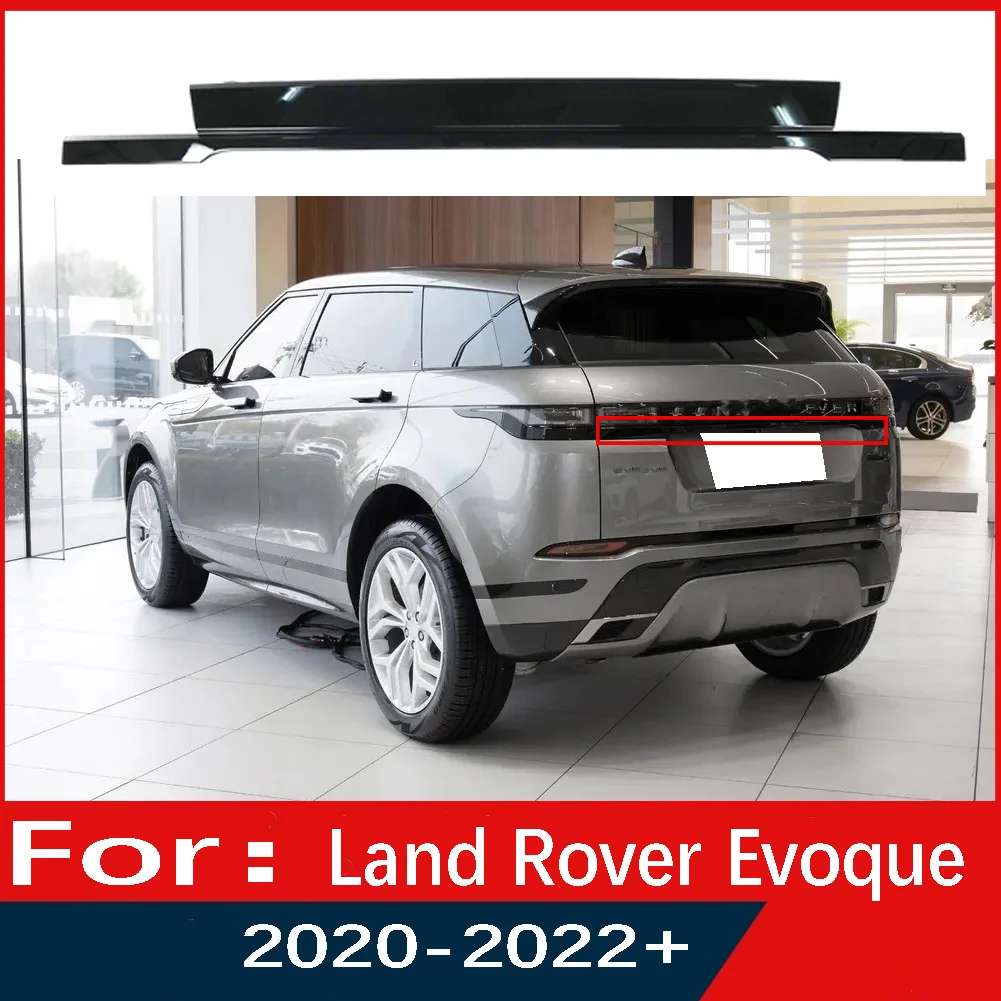 Car Tailgate Rear Door The trunk Bottom Cover Molding Trim Steel back door trim For Land Rover Range Rover Evoque 2020 2021 2022