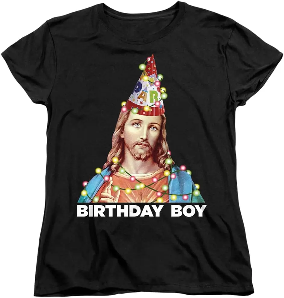 Popfunk Classic Christmas Jesus Birthday Boy Women's T Shirt