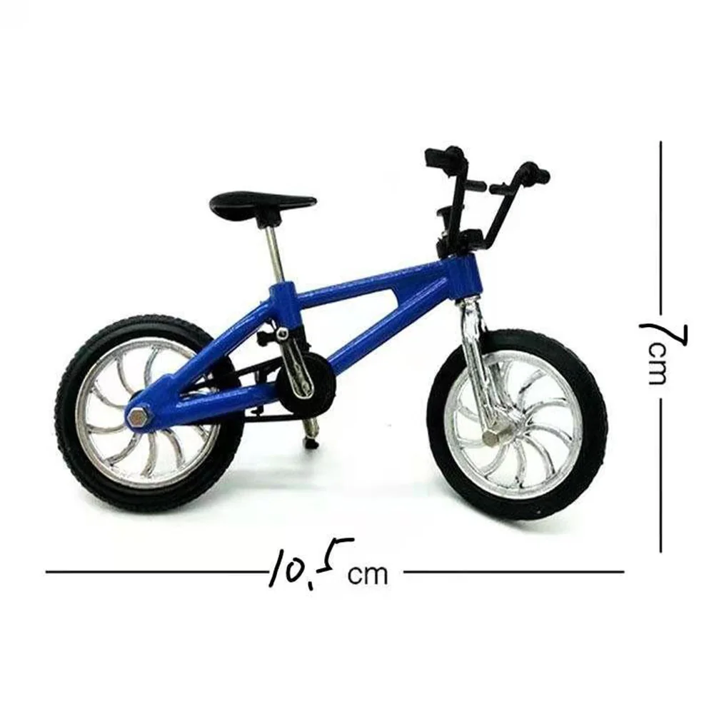 Mini Finger Bicycle Toys Alloy Miniature MTB Bike Model DIY Simulation Mountain Cycling Kid Gift Toy 1/12 Doll House Accessories