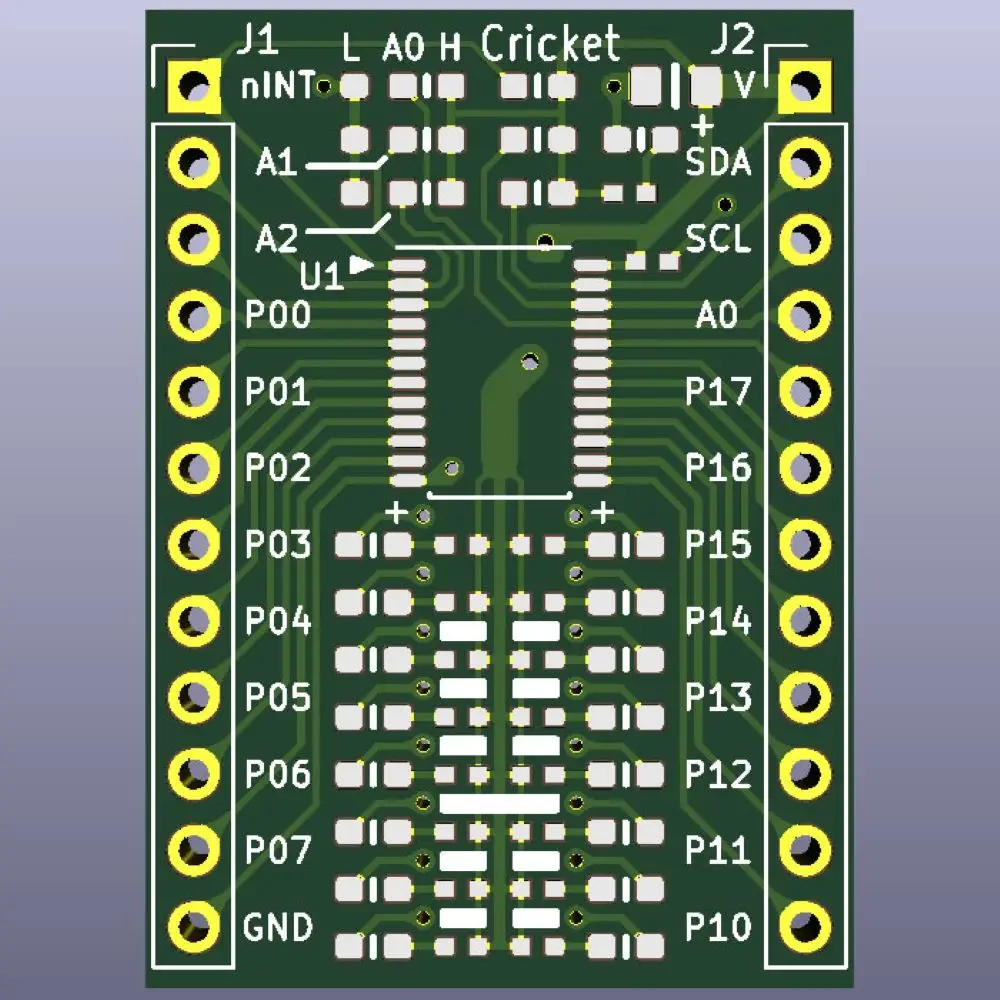 GPIO لوحة التوسع مع المدخلات والمخرجات الرقمية ، وحدة IIC I2C ، TCA9555 ، PCA9555A ، 16