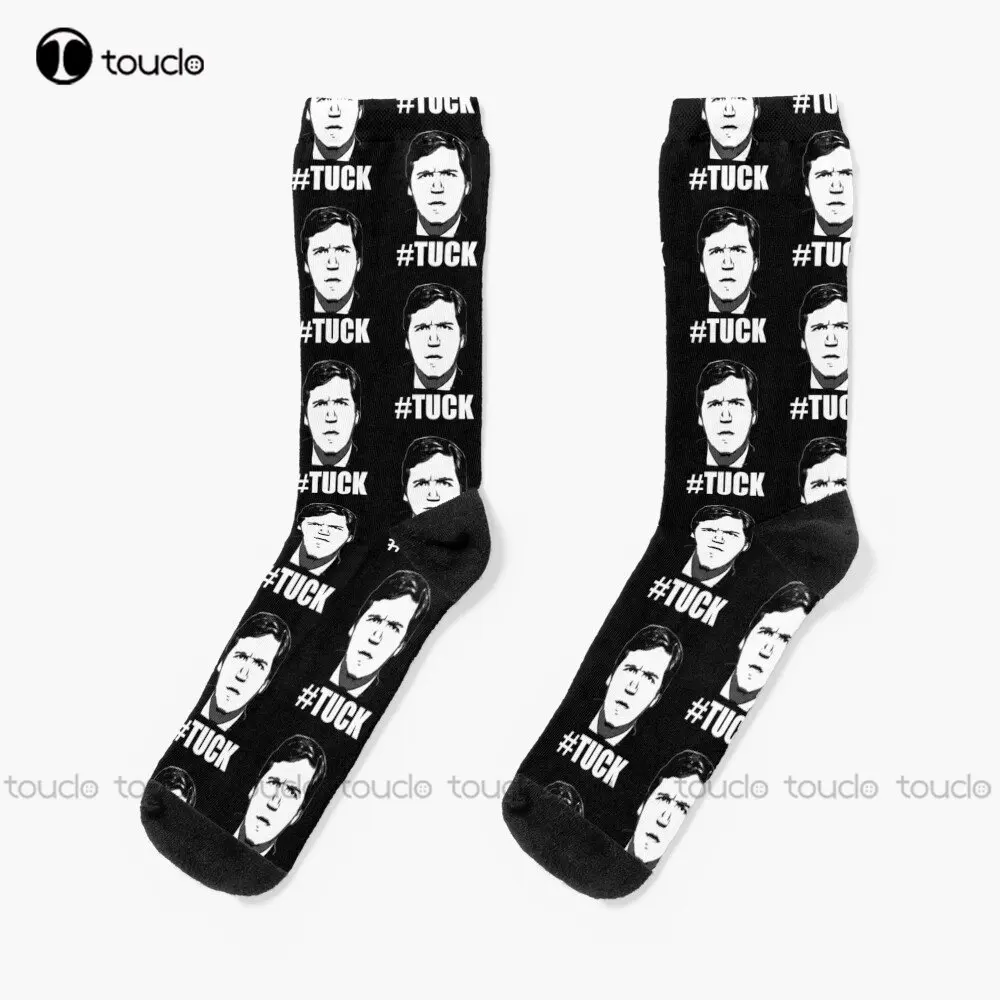 

Tucker Carlson Socks Women'S Socks 360° Digital Print Personalized Custom Unisex Adult Teen Youth Socks Custom Gift Streetwear