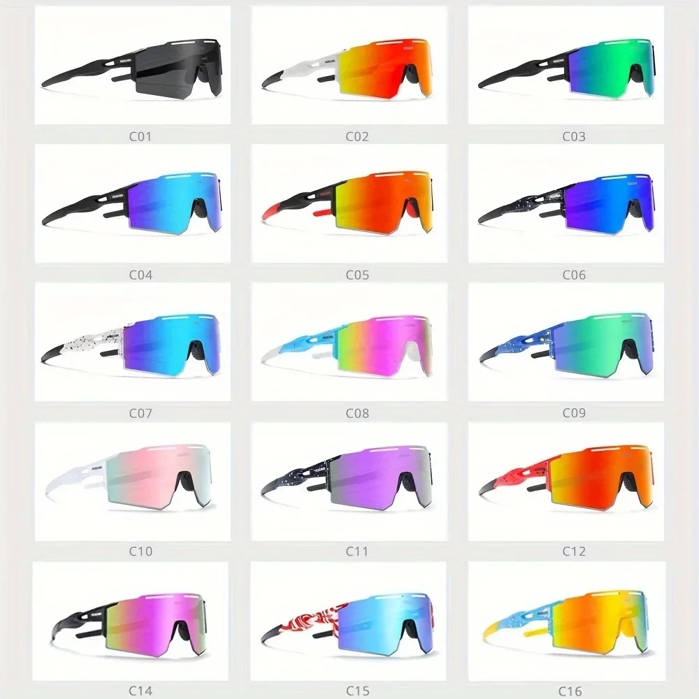 New Sports Sunglasses  Men And Women, Ideal  Cycling, Skiing, Driving, And Mountain Climbing