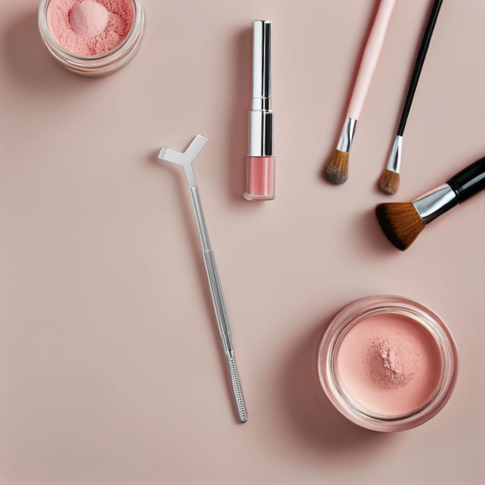 Lash Tool Set roestvrijstalen wimperborstel voor nauwkeurige scheiding Professionele make-upartiesten Duurzame wimper