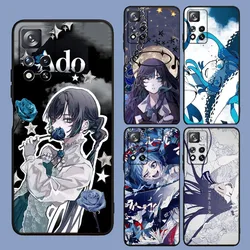 Ado Kyogen X Uta Phone Case For Samsung Galaxy A13,A21s,A22,A31,A32,A52,A53,A71,A80,A91 Soft Black Cover