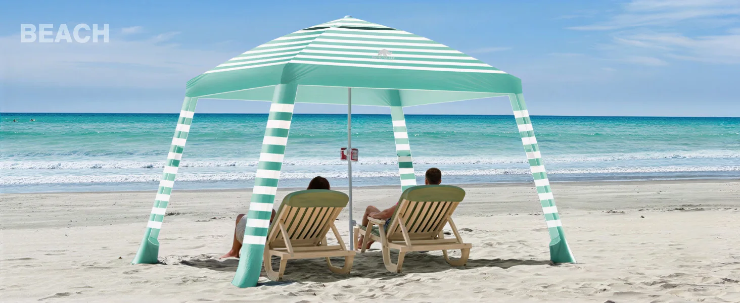 breathable cabana beach tent