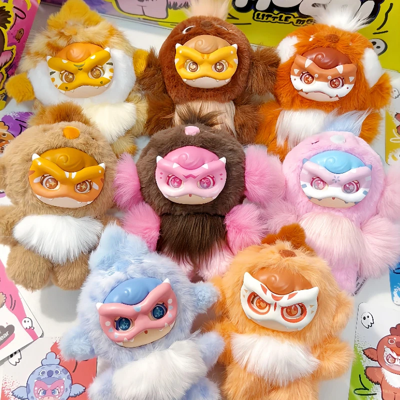 

New Mochi Little Monster Series Plush Pendant Blind Box Toys Mystery Box Kawaii Anime Figure Tide Play Surprise Gift Ornament