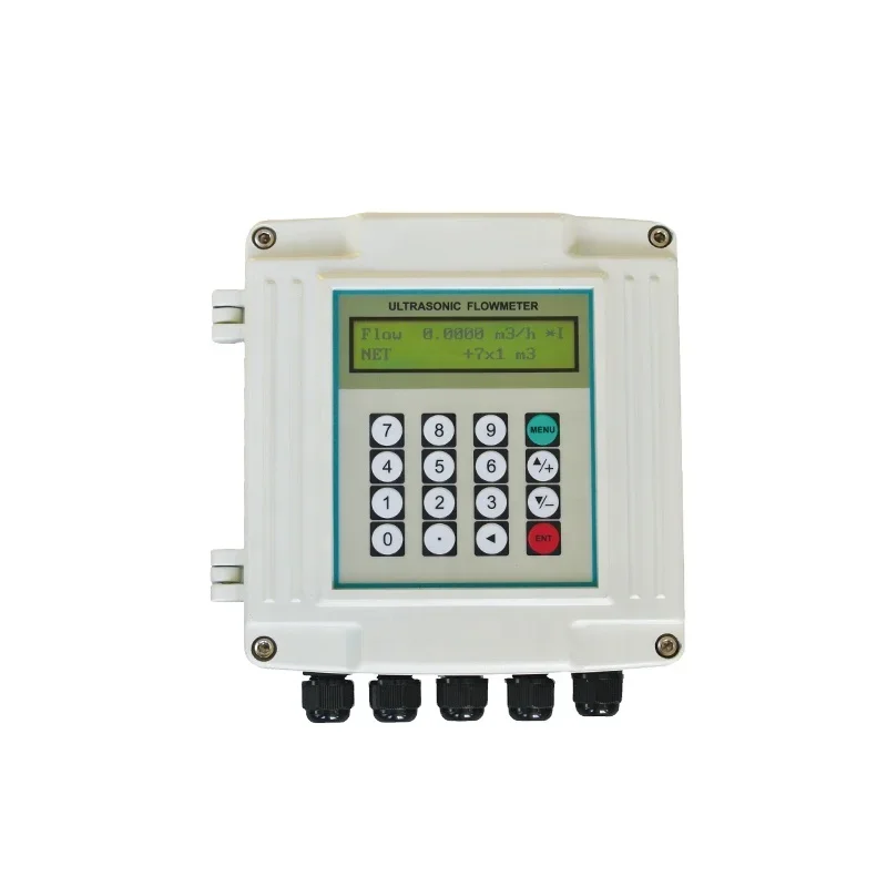 DTI-200F Wall Mounted Ultrasonic Flowmeter with TL-1 Sensor for DN300-6000 RS485 4-20mA Output