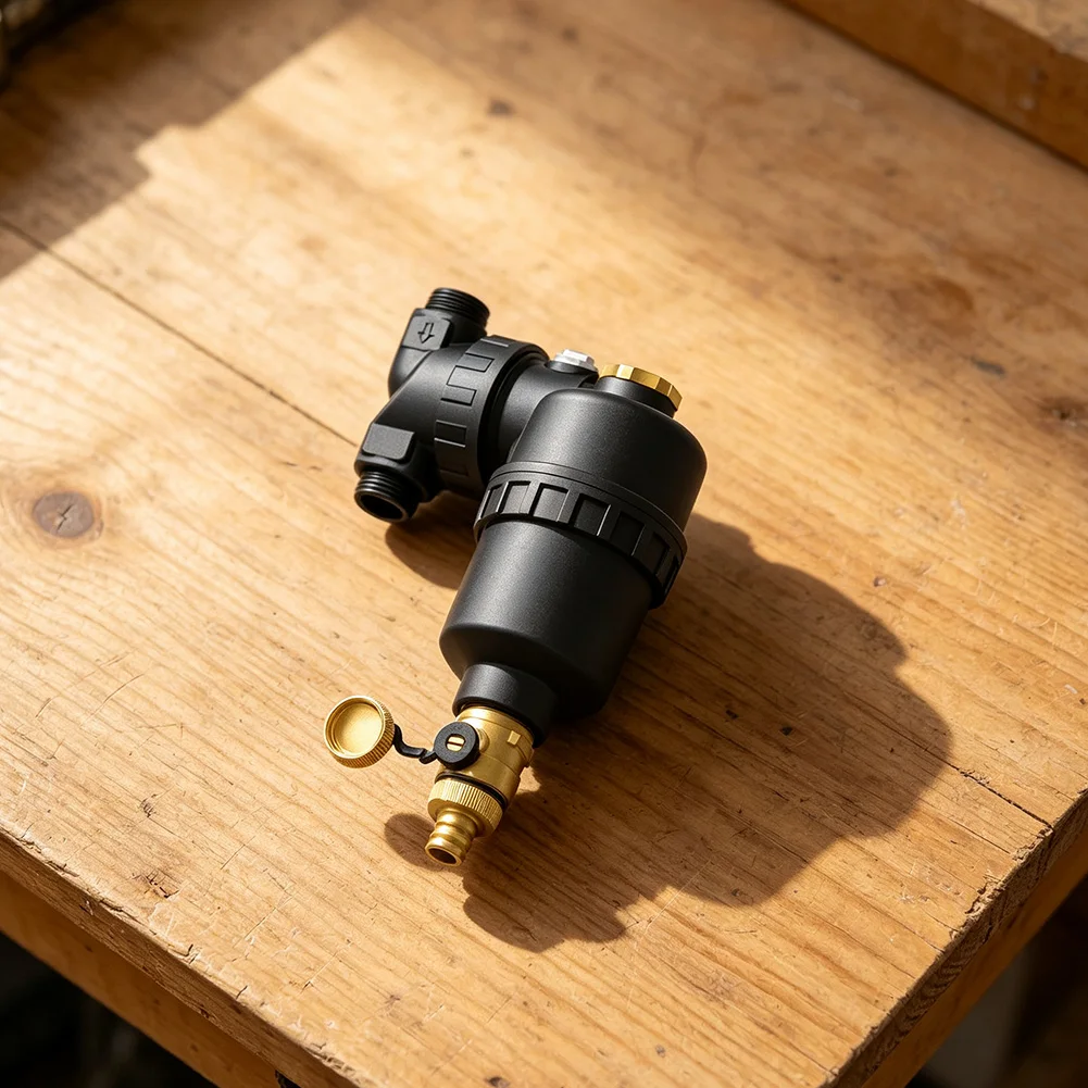 DN20 DN25 Copper Wall Mounted Filter for For underfloor Heating Systems Optimized Water Flow Reduced Pressure Drop