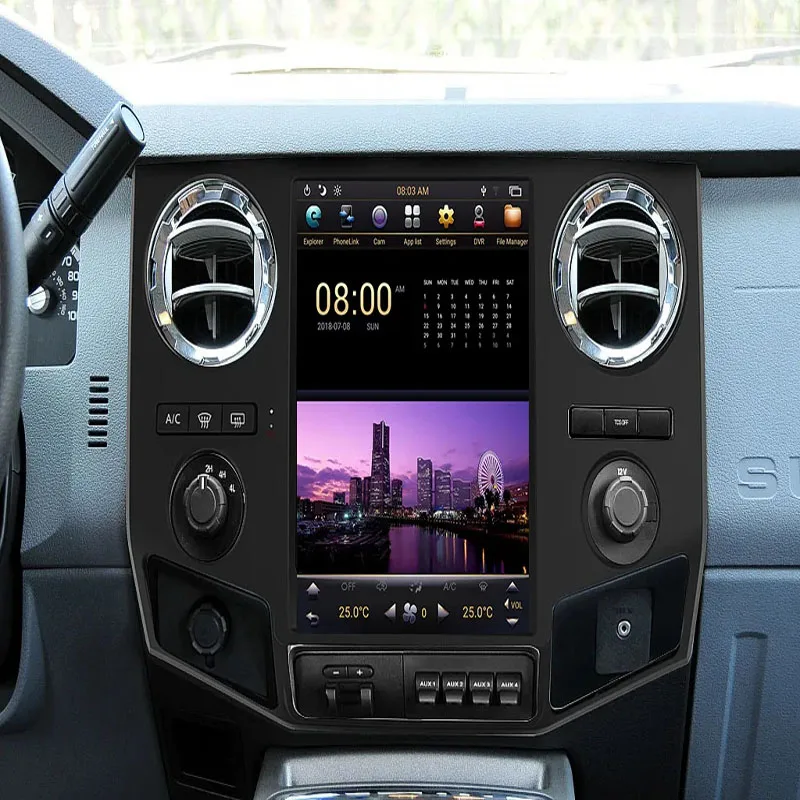 8 Core Android 14.0 Radio Mobile For Ford F250 F350 2009-2014 GPS Navigation Audio Multimedia Carplay Player Stereo Head Unit
