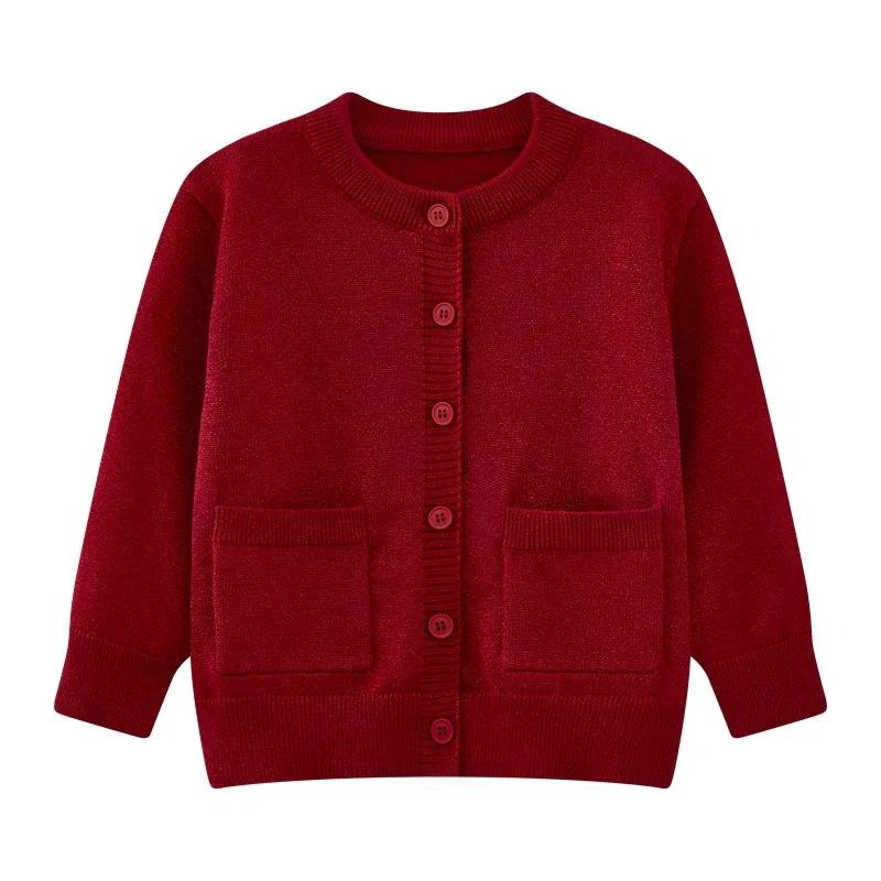 

2025 Autumn/Winter New Gold and Silver Thread Pocket Knitted Cardigan for Men and Women Versatile Jacket Top for Three Seasons