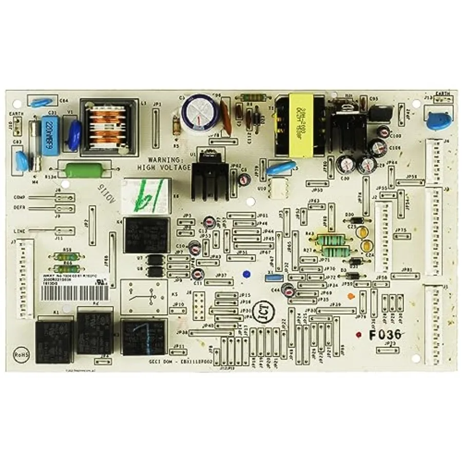 WR55X24347 Tablero de control de refrigerador para reparación de electrodomésticos Regulación de temperatura de alto rendimiento y eficiencia energética Co
