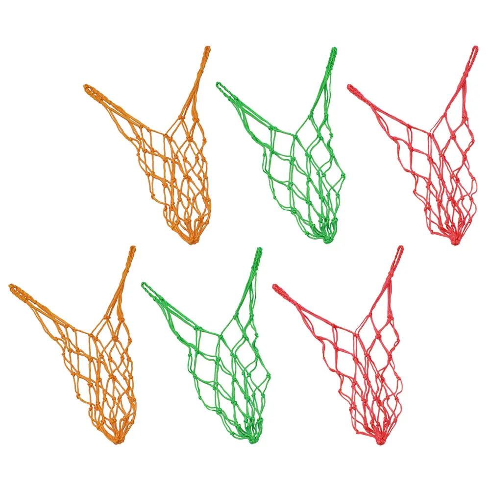 

6 Pcs Feeding Bag Large Net for Hanging Cabbage Holders Chicken Mesh Netting Bags Vegetable