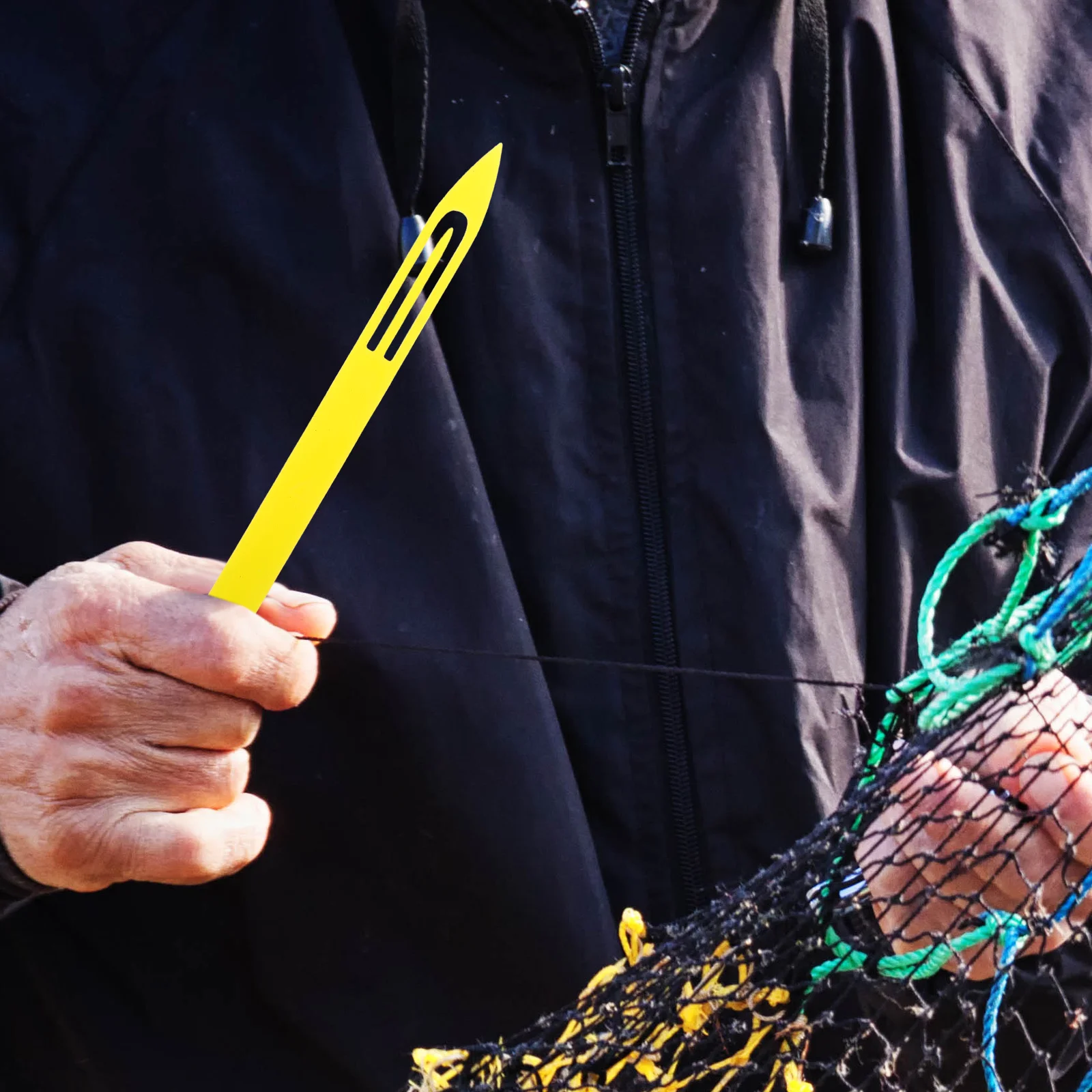 

Portable Fishing Net Repair Plastic Shuttles Fish Netting Needle Shuttles Net Mending Needle Fishing Supplies Weaving Loom