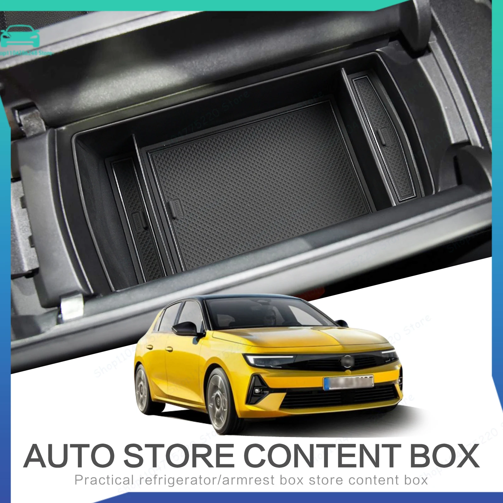 

Center Console Armrest Storage Box for New Opel Astra L 2022 Accessories Limited Customization