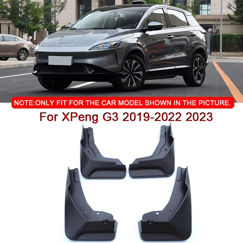 

Подходит для XPeng G3 2019-2022 2023, Стайлинг автомобиля, ABS, автомобильные брызговики, брызговики, переднее и заднее крыло, автоаксессуары