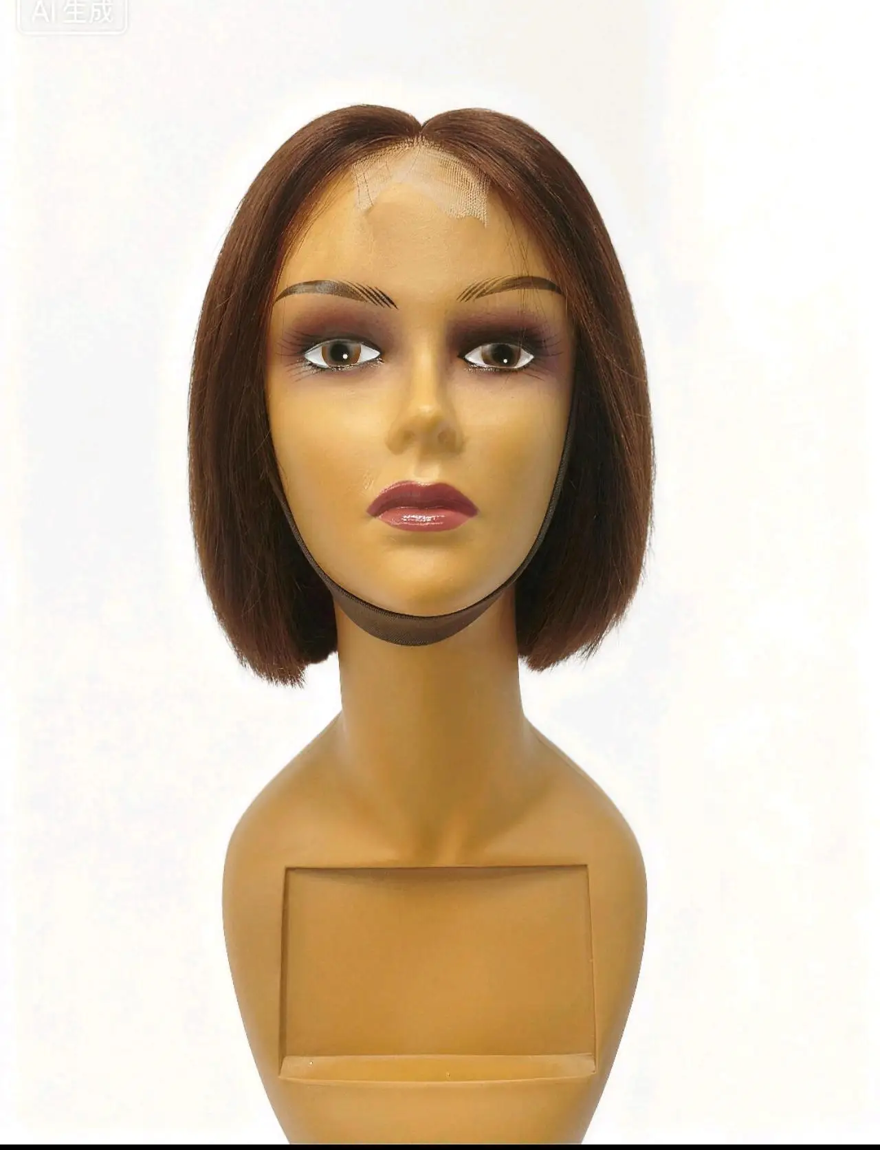 

Плотность 200, супер двойной рисунок, прямой боб, человеческие волосы, парики, волосы 12 А, 2x6, кружевные бесклеевые парики для женщин