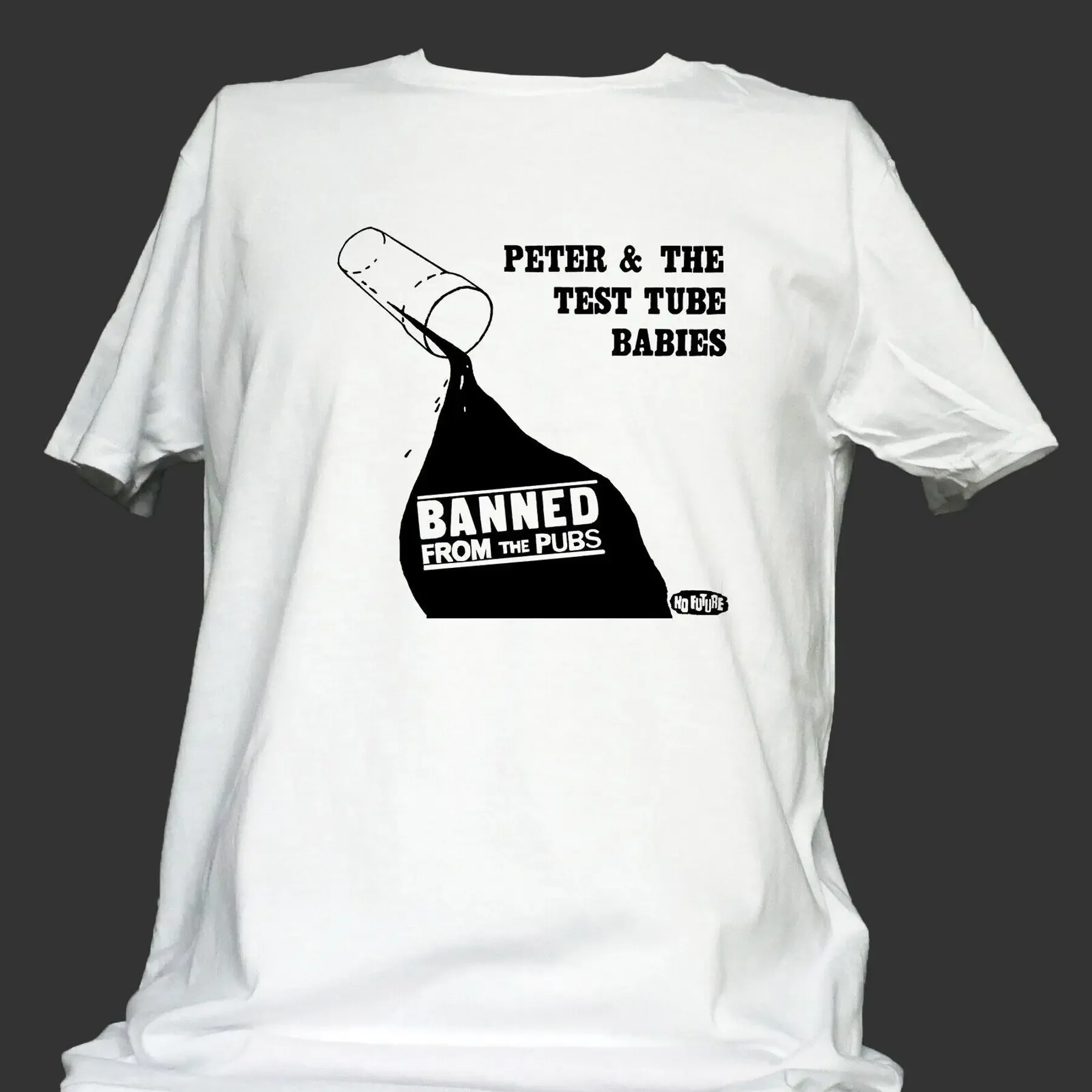 Peter & The Test Tube Babies Punk Rock T-SHIRT unisex S-3XL