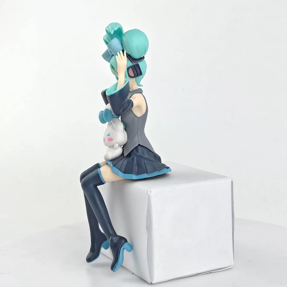 Kawaii Anime Hatsune Miku PVC-Figur, Puppe, Modell, Dekoration für Schreibtisch oder Armaturenbrett, Geburtstags- oder Weihnachtsgeschenk, Sammlerstück. – Detail 14