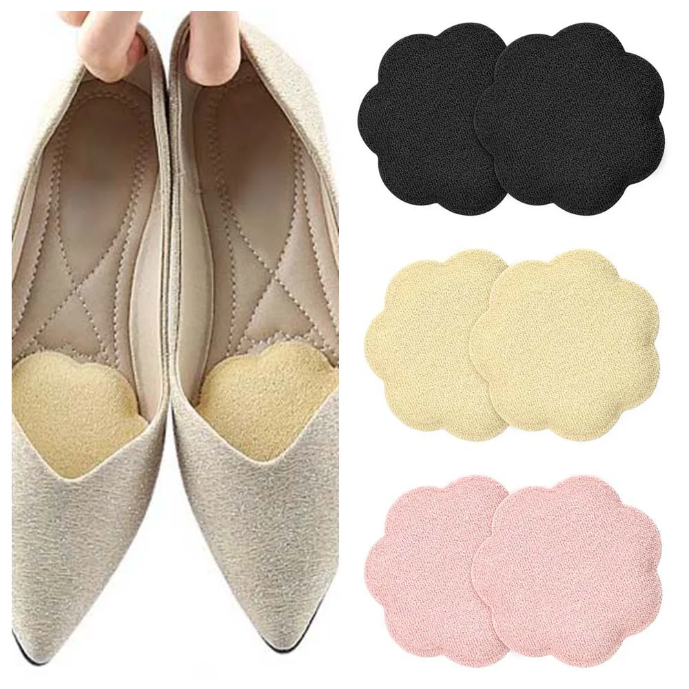 Foot Care ฟองน้ํา Forefoot Insoles เบาะรองนั่งดูดซับ Shock ฟองน้ํา Forefoot Pads Foot Blister Plum Blossom Shape