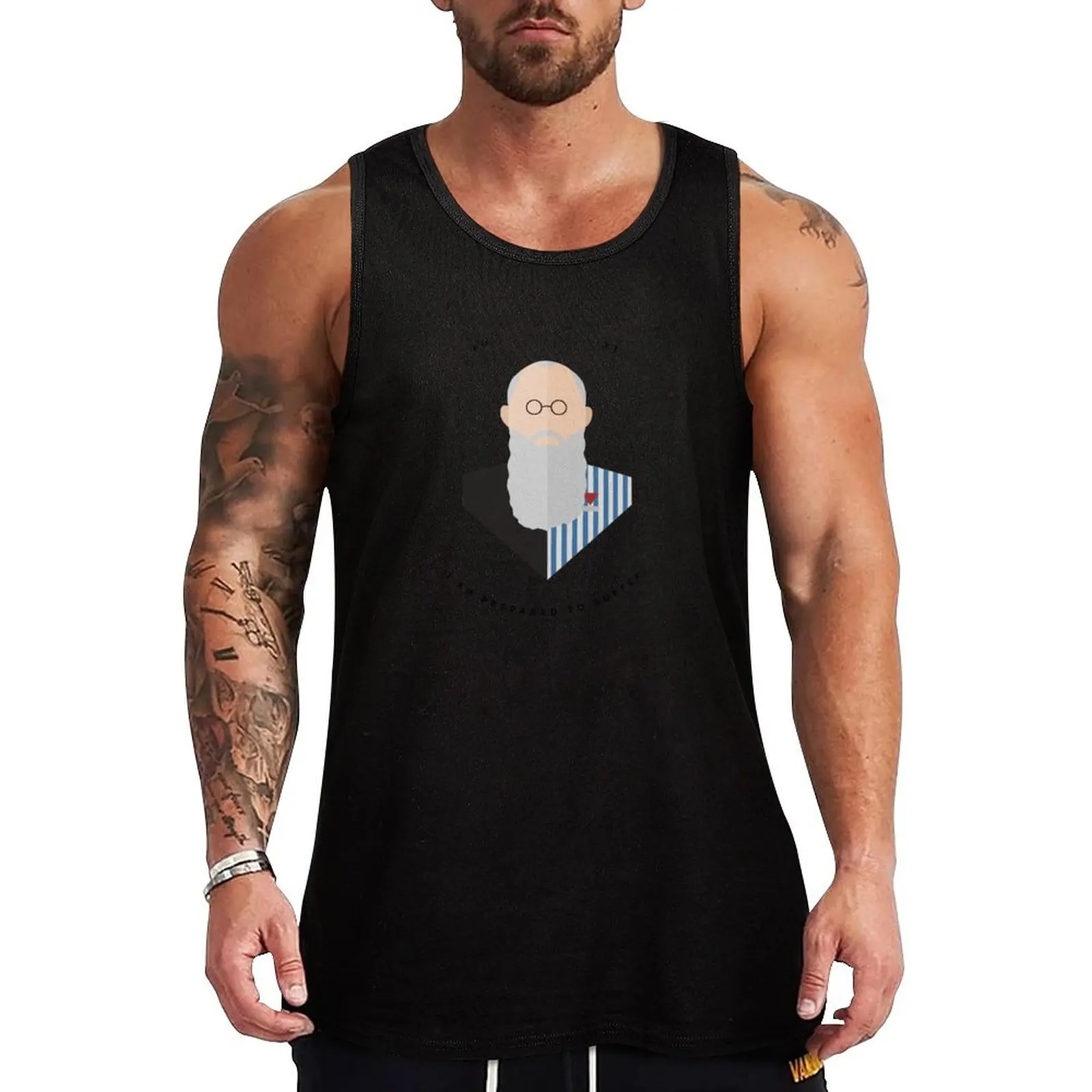 Maximilian Kolbe Tank Top t shirts Men's sleeveless t-shirt