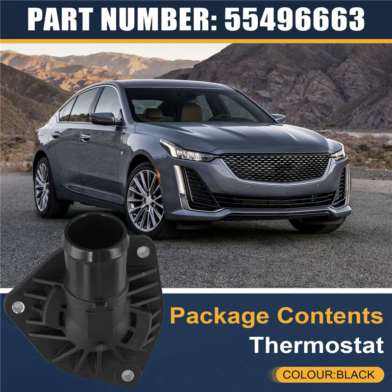 

Редкая автомобильная система охлаждения, термостат охлаждающей жидкости двигателя для Cadillac Buick 55496663, новые высококачественные автомобильные аксессуары