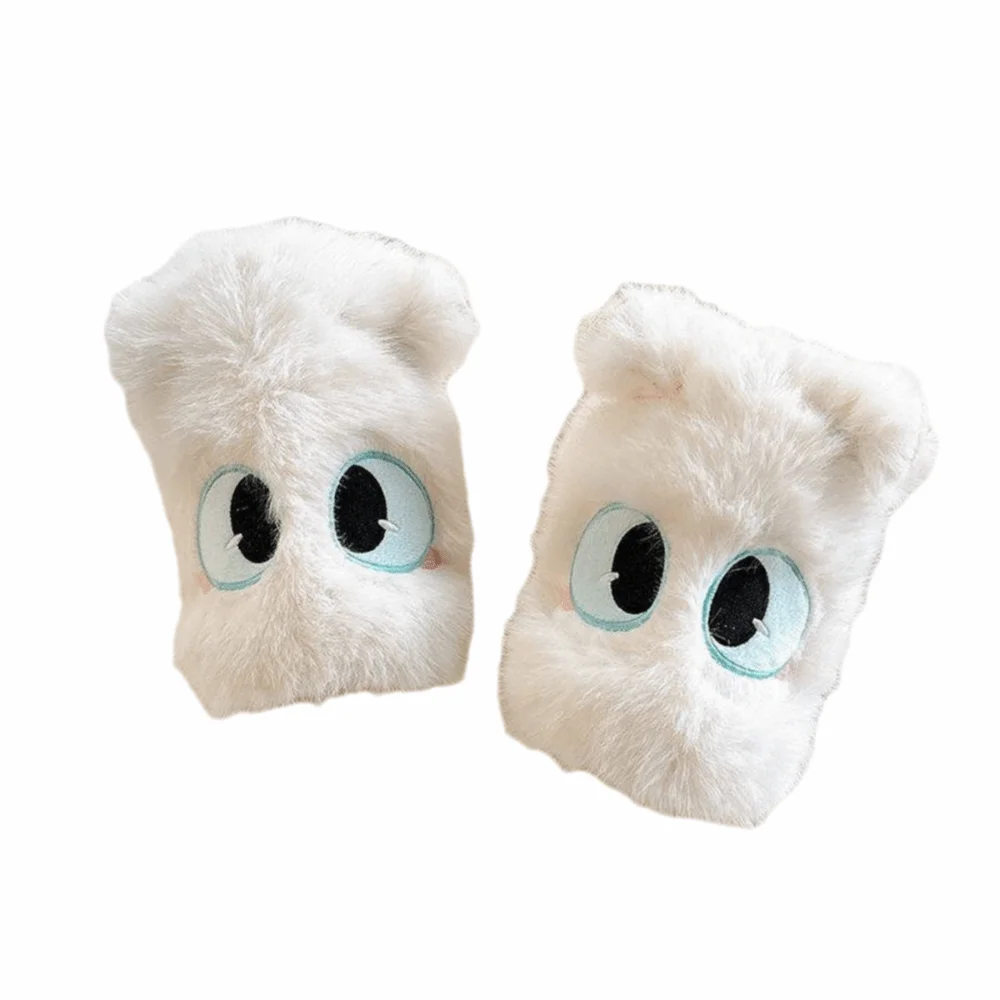 

Solid Color Jacket Sleeve Cover Faux Fur Soft Arm Warmer Sleeves Decorative Elastic Band Anti-fouling Sleeve Cuffs Office