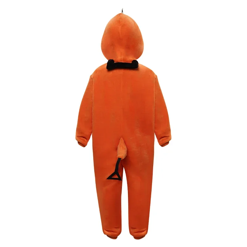 RT01 Adult Children Man Pochita Cosplay Costume Jumpsuit Pajamas Sleepwear Kids Halloween Carnival Party Disguise Suit&Gf1