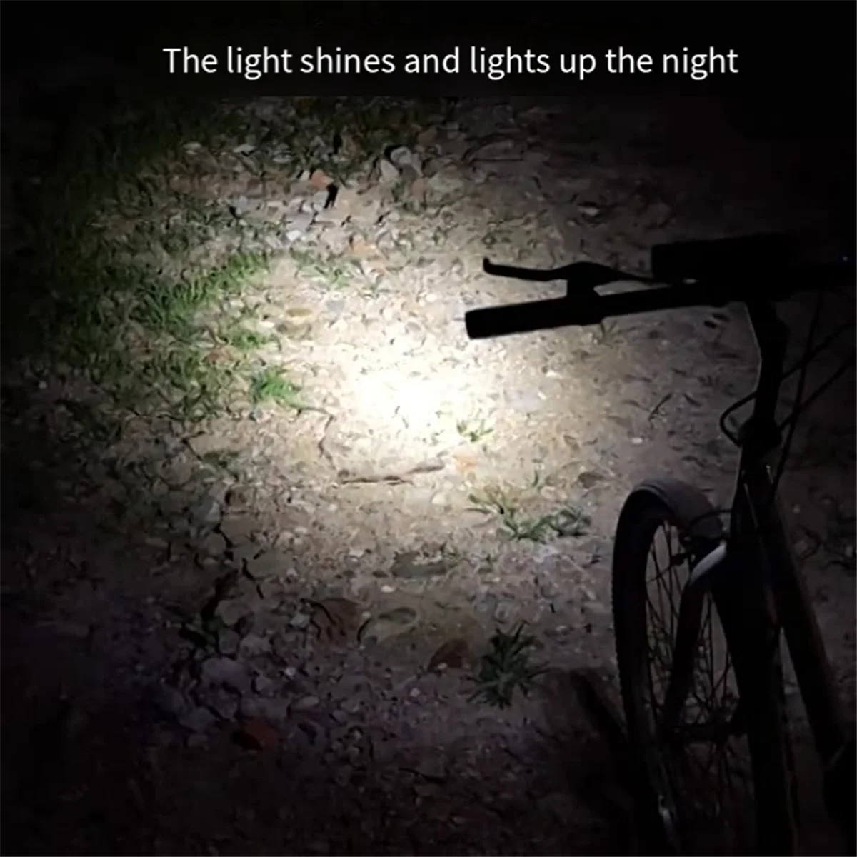

Concentrated 4800mA Bicycle Lighting Headlight, Bicycle Light High Brightness Mountain Bike Charging Bicycle Led